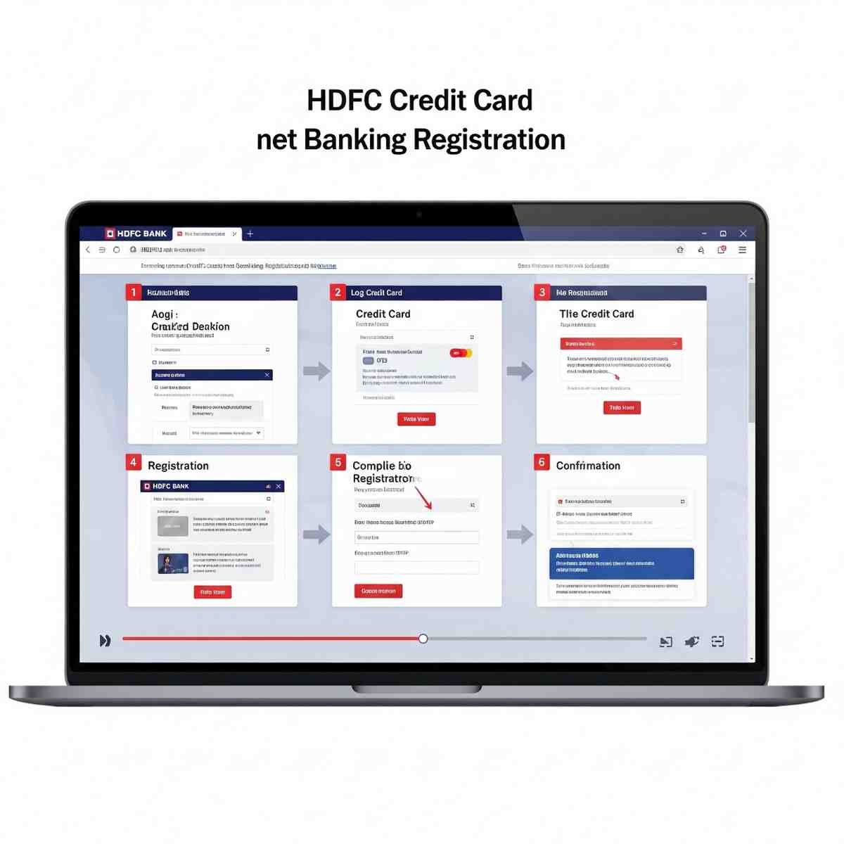 HDFC Credit Card Netbanking Registration