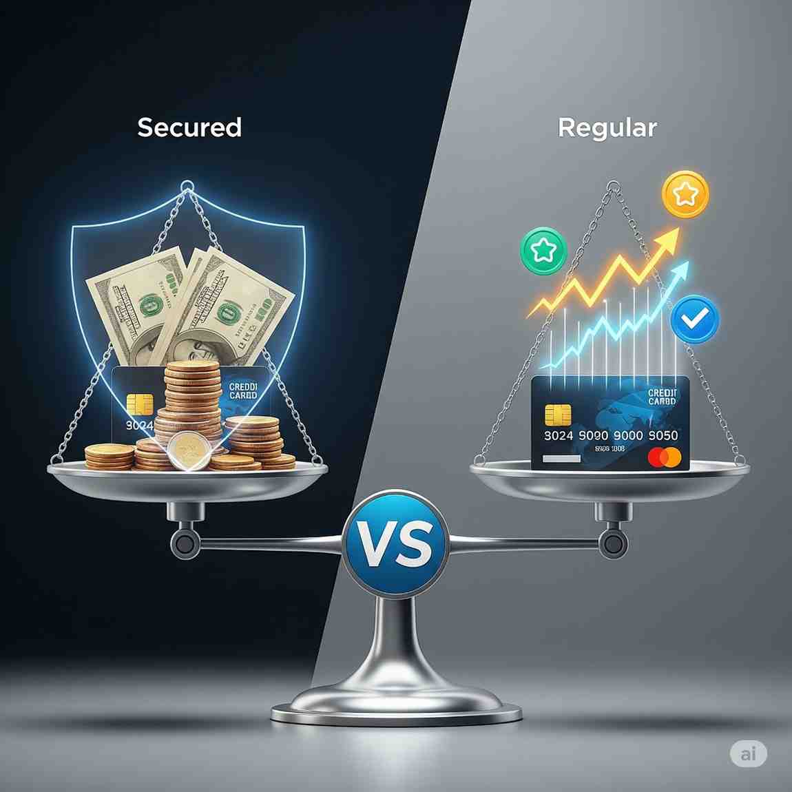Secured Credit Cards vs. Regular Credit Cards