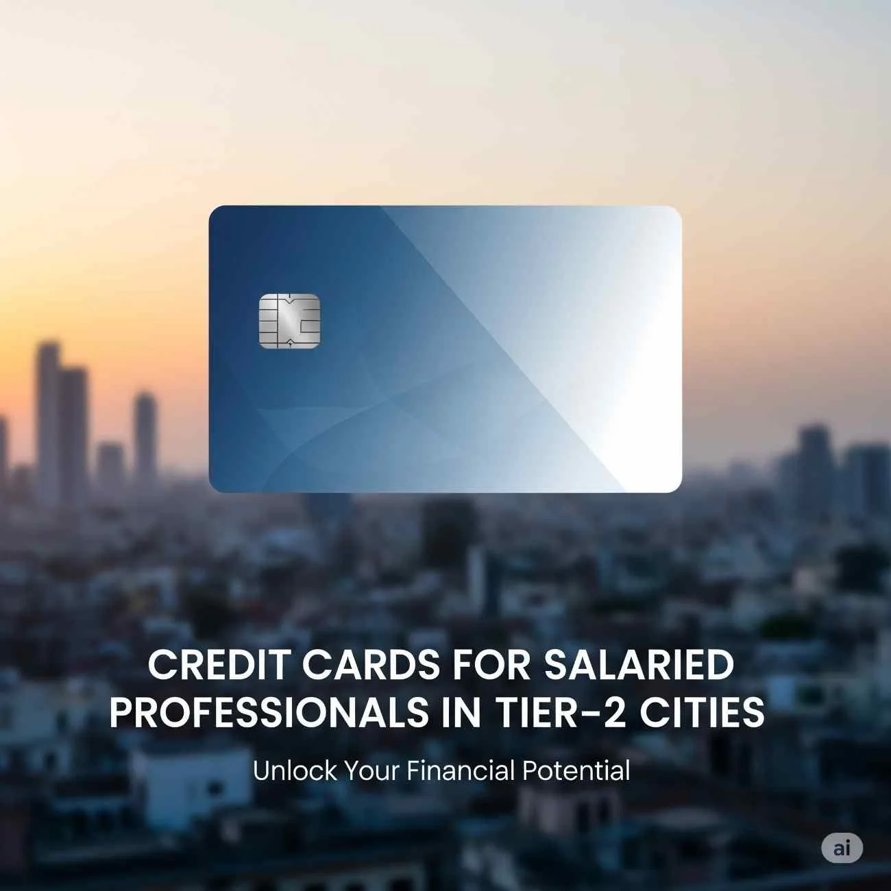 Credit Cards for Salaried Professionals in Tier-2 Cities